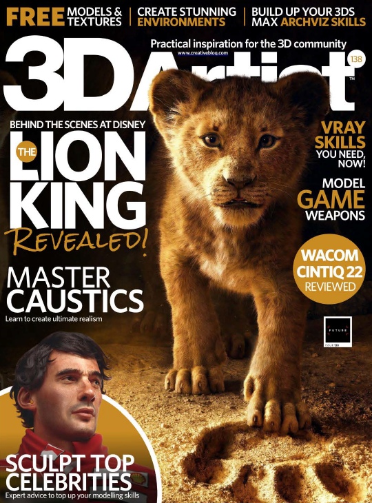 3D Artist - Issue 138 - 2019