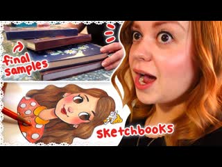 The Final Sketchbook Samples Arrived!