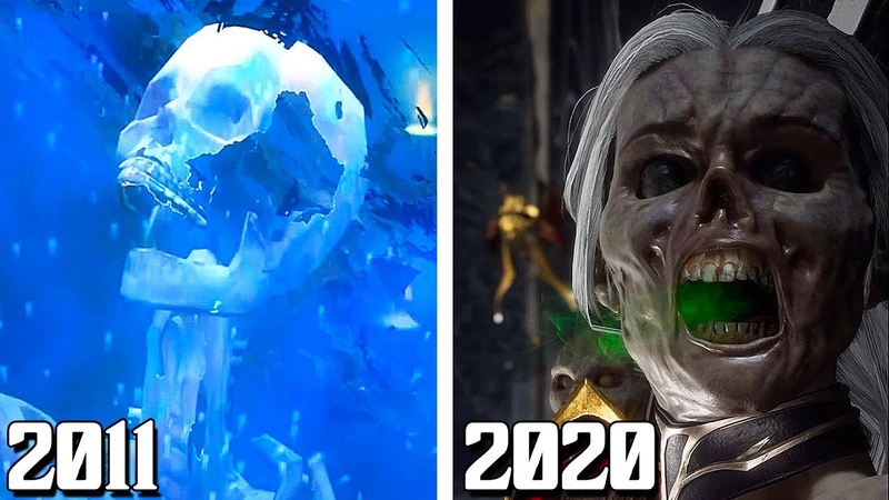 Sindels Death in Mortal Kombat Comparision (2011