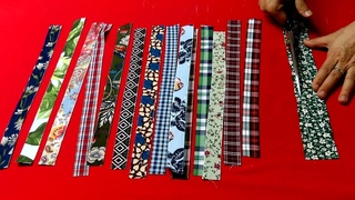 DIY자투리 원단 절대 버리지 마세요! “작품“이 됩니다!/Don’t throw away the scraps. It can be a “artworks&