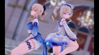 Genshin Impact MMD/4K/60FPSBarbara & JeanChocolate Cream
