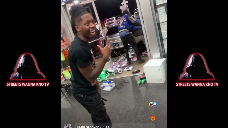 Breaking News: Dramatic Smash and Grab Heist Unfolds at Memphis Gas