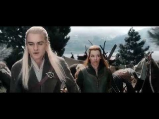 Леголас и Тауриэль отправляются в Гундабад. HD