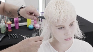 TIGI | SHIFT Collection 2017 | Step by Step Look Ava 02 Cut | Tutorial