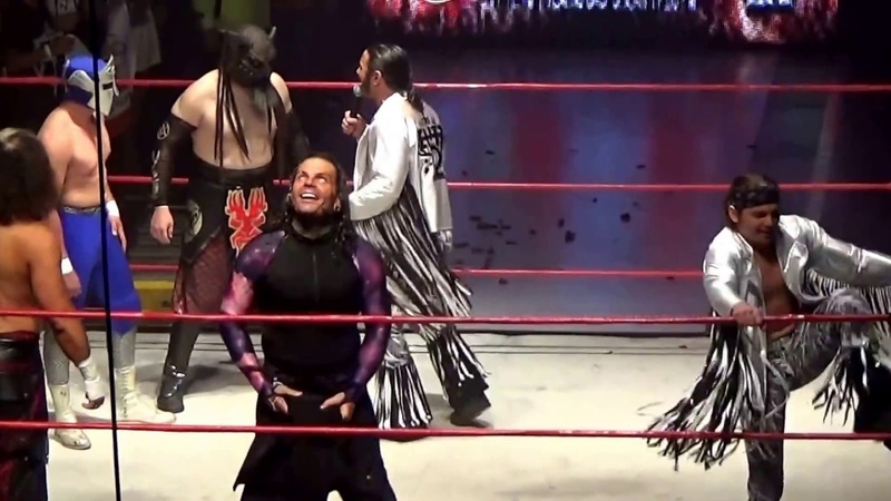 The Hardy Boyz vs The Young Bucks vs The Supernatural, Fatal Destiny,