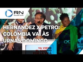 (2035) População colombiana se prepara para eleger presidente amanhã - YouTube
