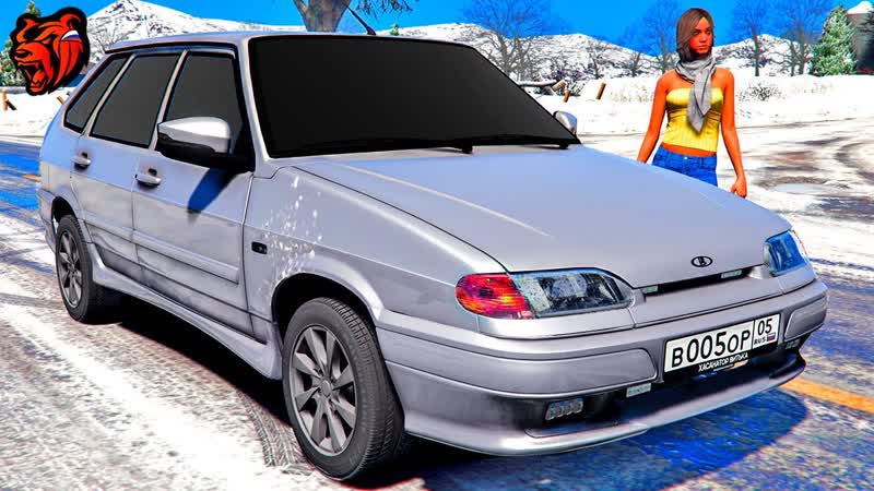 ПОДВЕЗ ДЕВУШКУ НА ЧЕТЫРКЕ ЗИМОЙ CRMP BLACK RUSSIA MOBILE