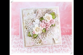 Romantic Shabby Chic Card Tutorial Wild Orchid Crafts
