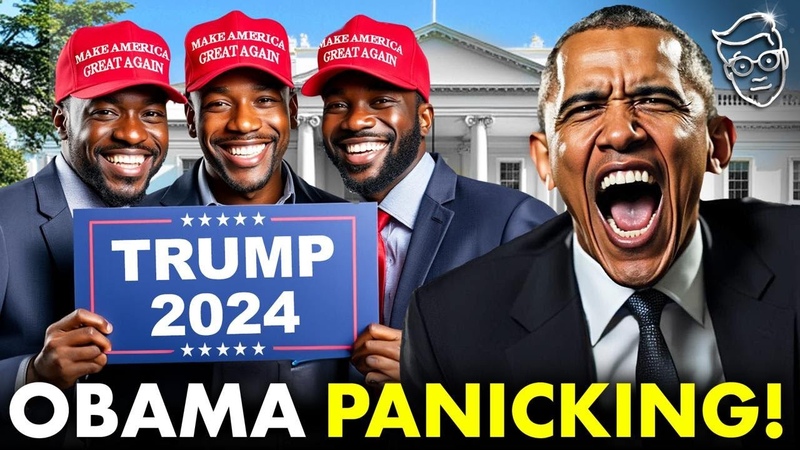 Obama BARKS At Black Voters, DEMANDS that BROTHAS Support Kamala in Hateful Racist Rant,