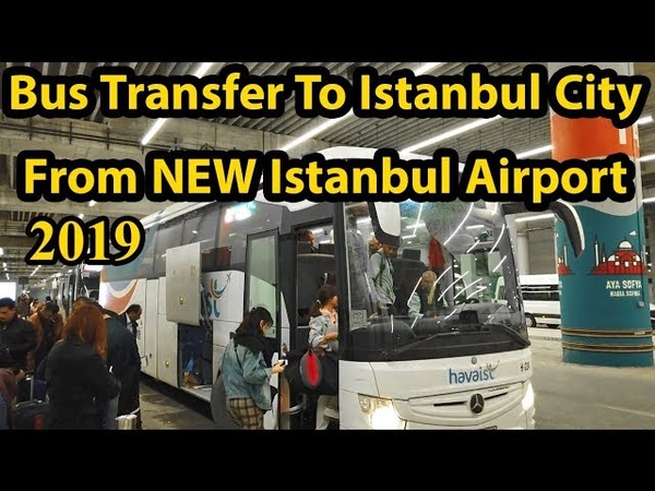 Bus From NEW Istanbul Airport To Taksim