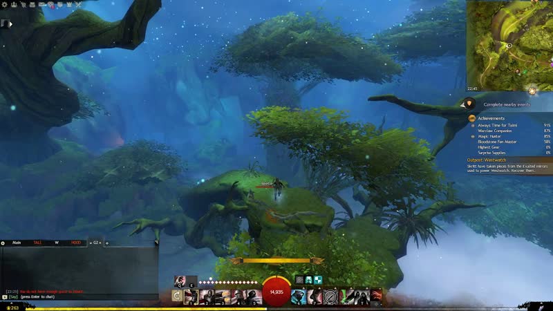 Guild Wars 2 ( Jumping Puzzle) Highest Gear ( Auric