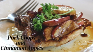 Fall Flavors: Pork Chops & Cinnamon Apples Recipe