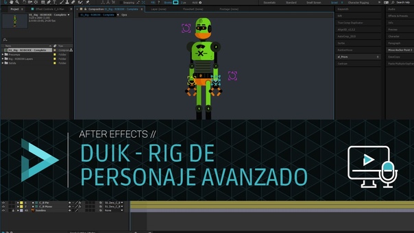 DUIK Rig de Personaje Avanzado Para