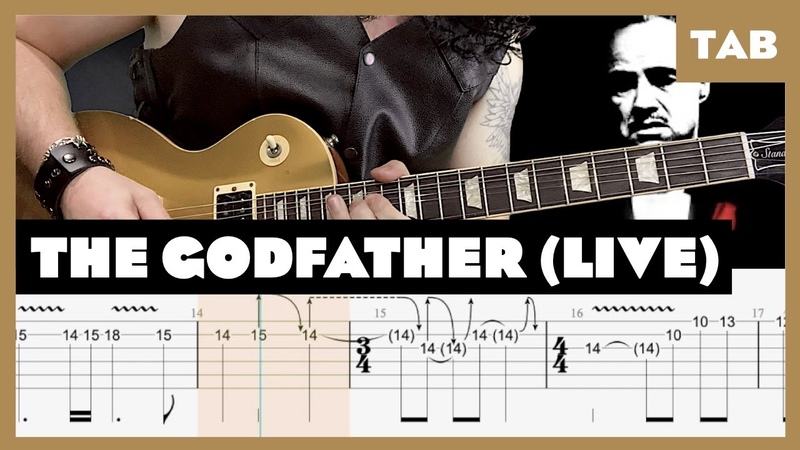 The Godfather Live in Tokyo 1992 Guns N Roses Cover, Guitar Tab, Lesson,