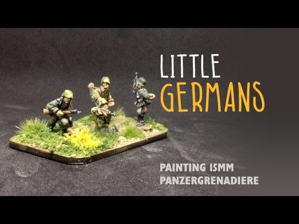 Little Germans: Painting 15mm