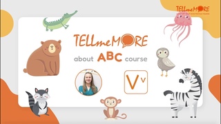 Letter Vv/ TELLmeMORE about ABC book.