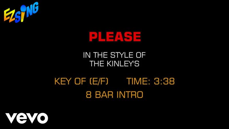 Kinleys Please ( Karaoke EZ