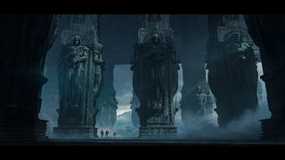 Ruins ancient civilization blender Cycles 3D Coat (concept art timelapse)