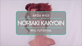 Wig Tutorial: Noriaki Kakyoin