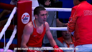 X20  BH BOKS Ramiz Aljić /Selimov(Aze)-COMB (Irl) 2:0 /Doha 2015
