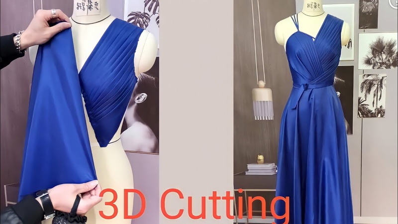 Thiết kế váy đầm nâng cao bằng phương pháp Drapping, Rập 3 D, 3 D Cutting, TR Cutting,