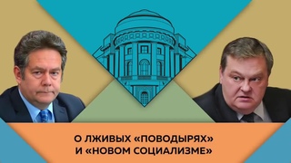 Н Н Платошкин и Е Ю Спицын в студии МПГУ (АРХИВ) О лживых поводырях и новом социализме